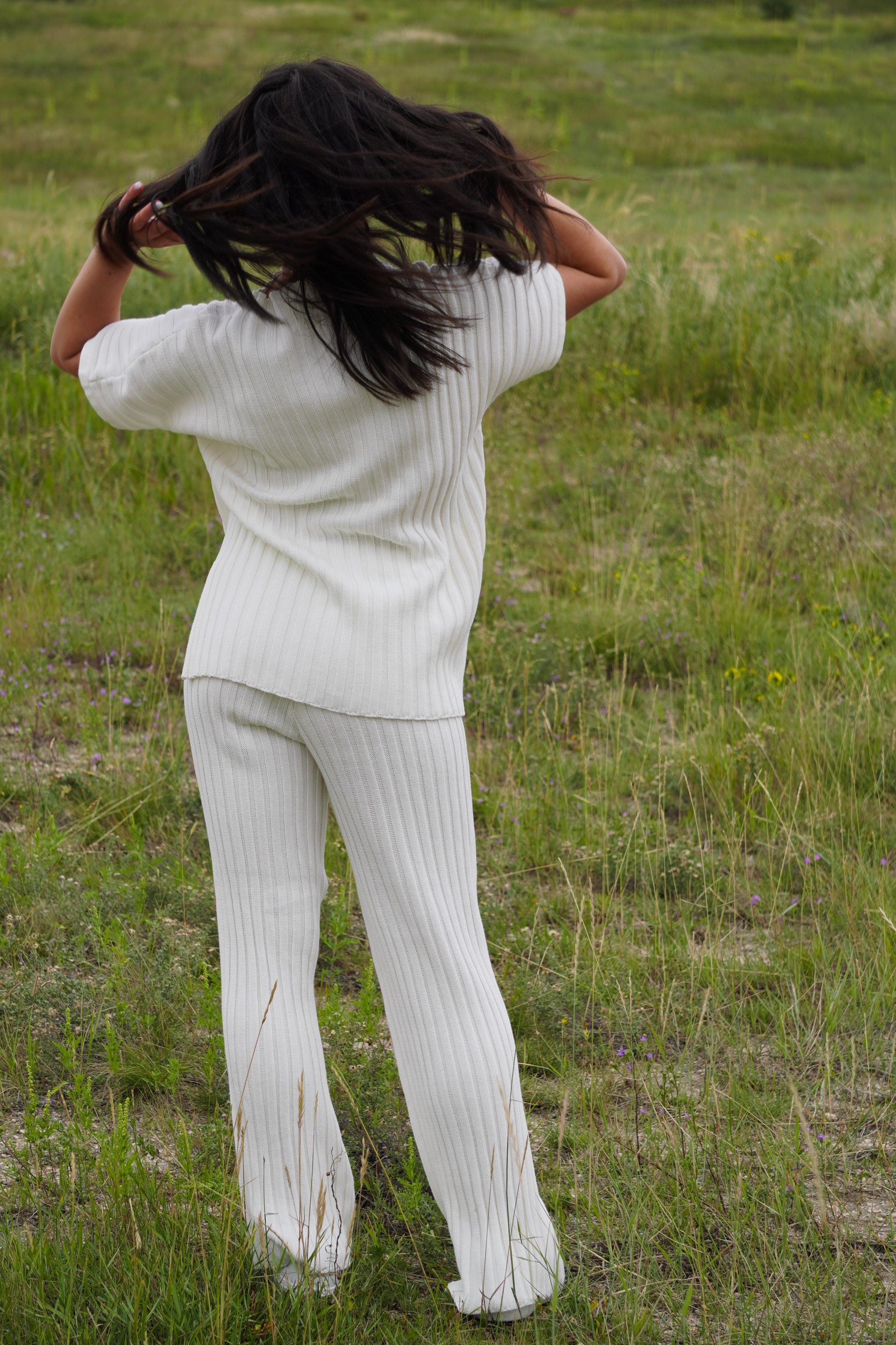 Swayze Ribbed Sweater Set