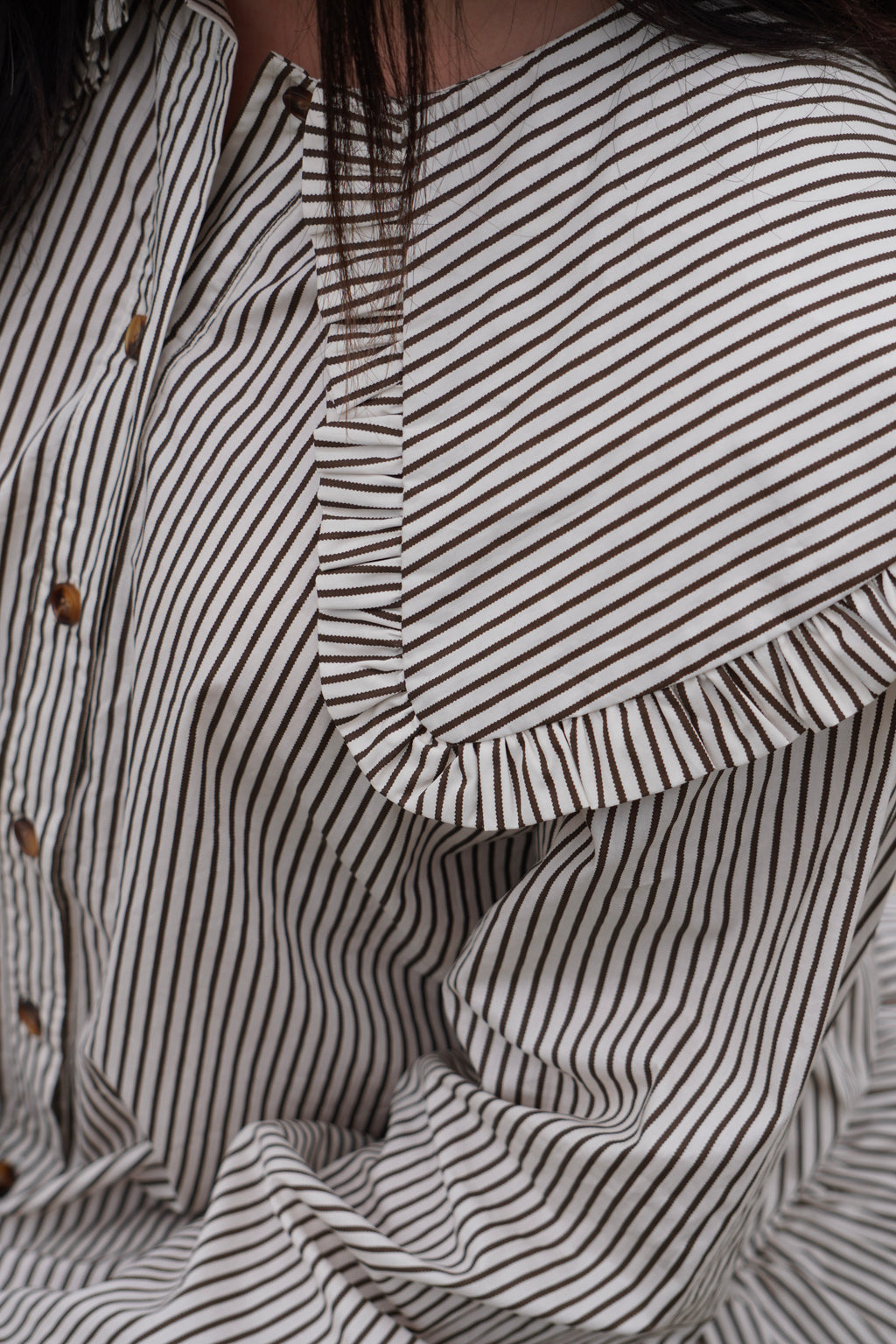 Stevie Stripe Buttondown Mini Dress