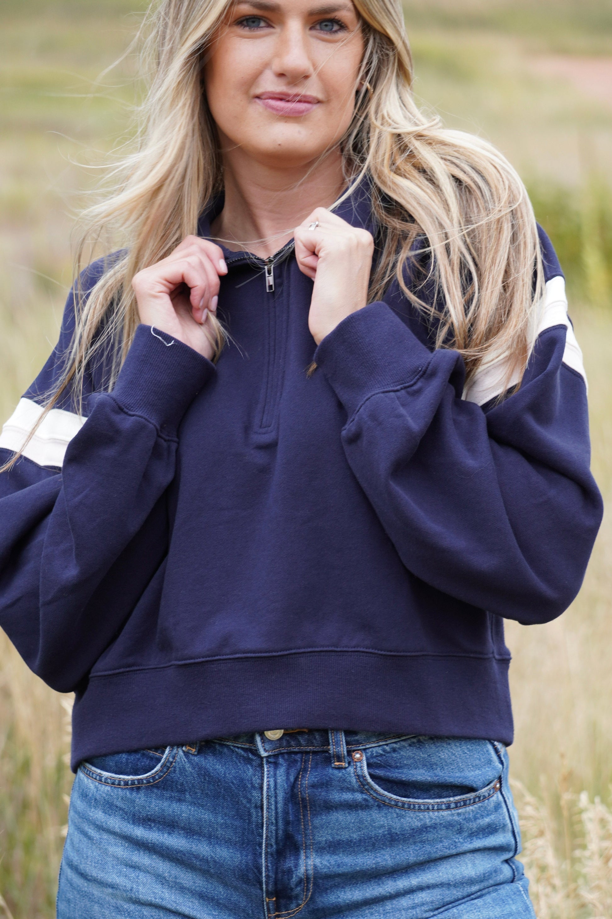 Parker Quarter Zip Pullover