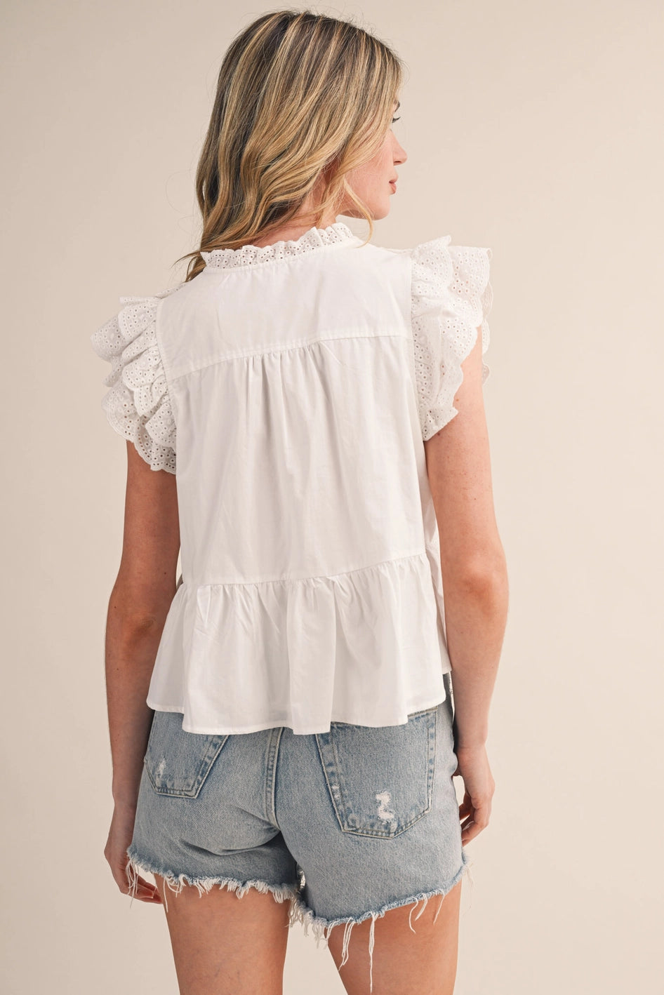 Lainey Peplum Top