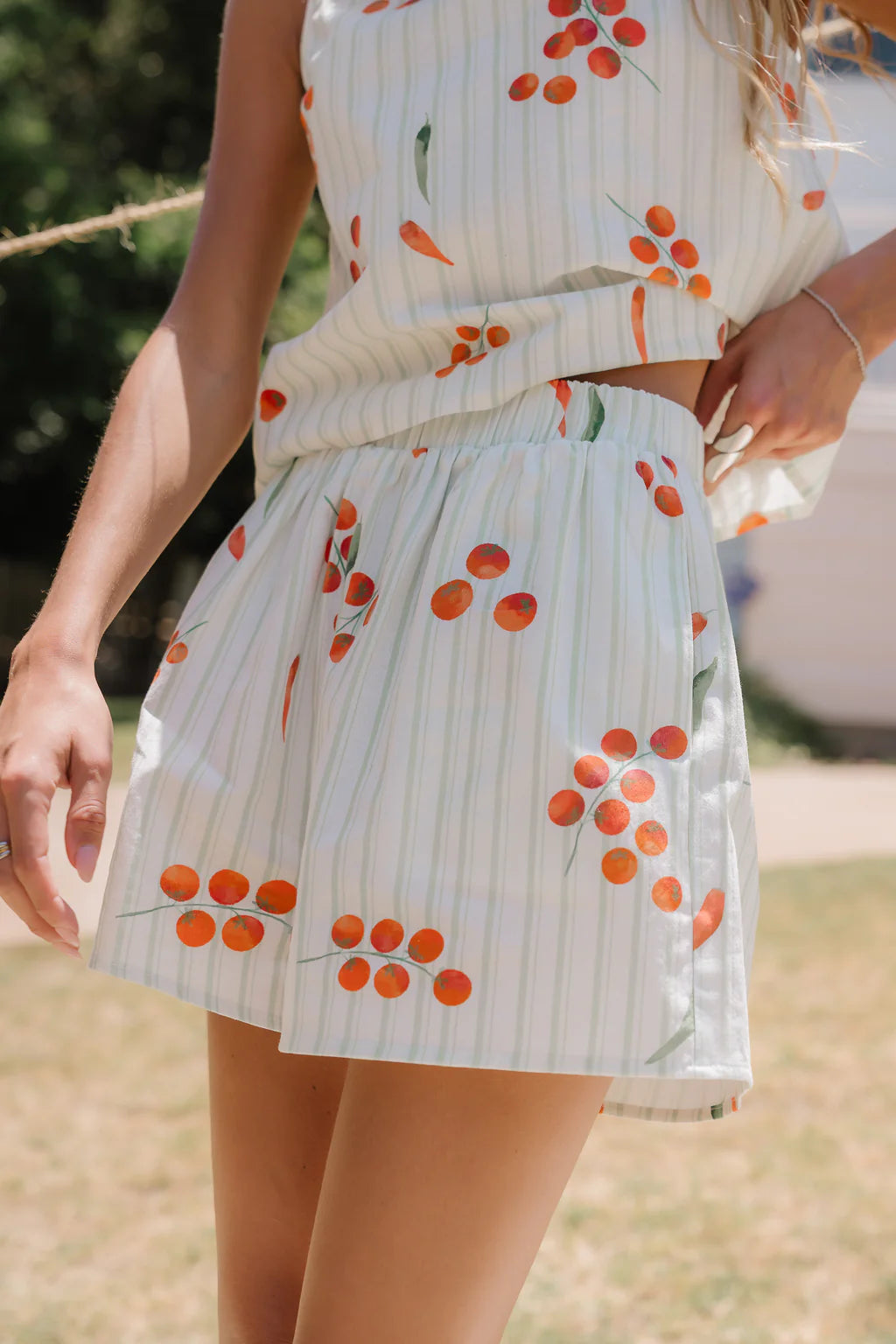 Marlie Striped Shorts