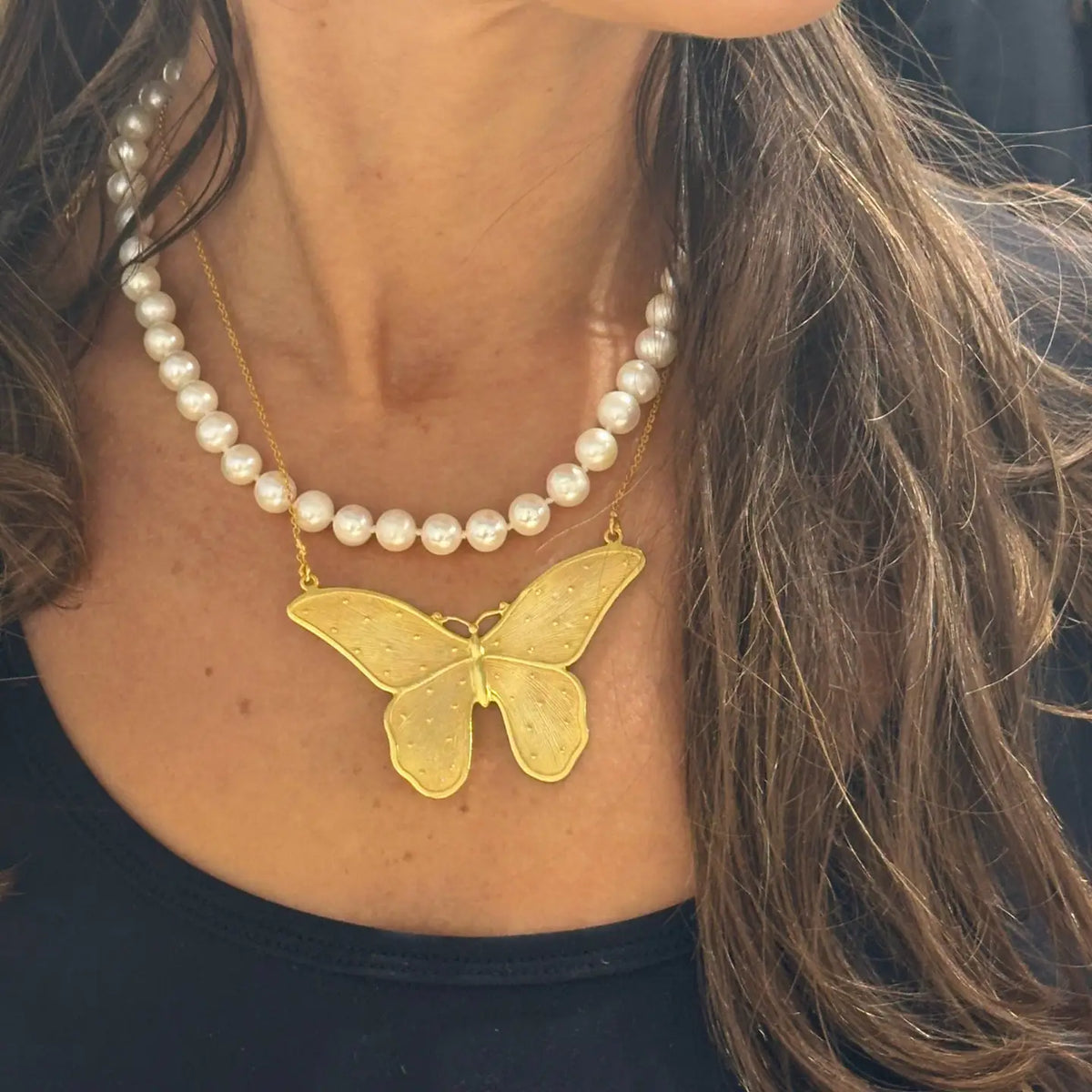 Butterfly Pendant Necklace