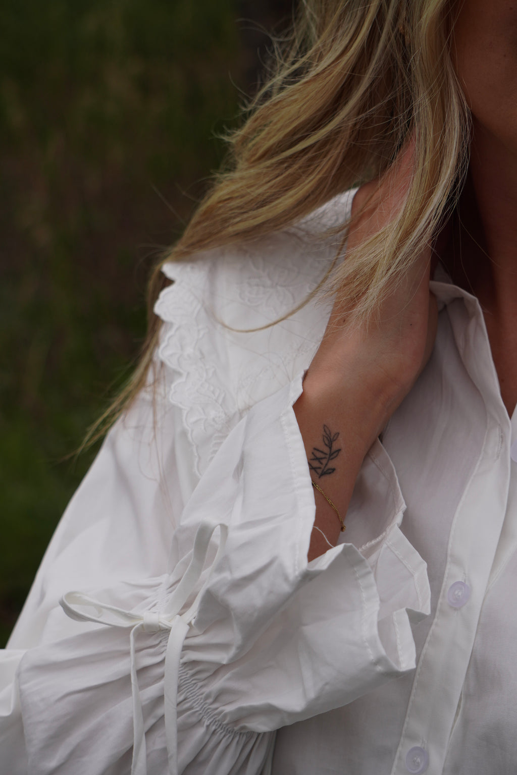 Scottie Buttondown Collar Blouse