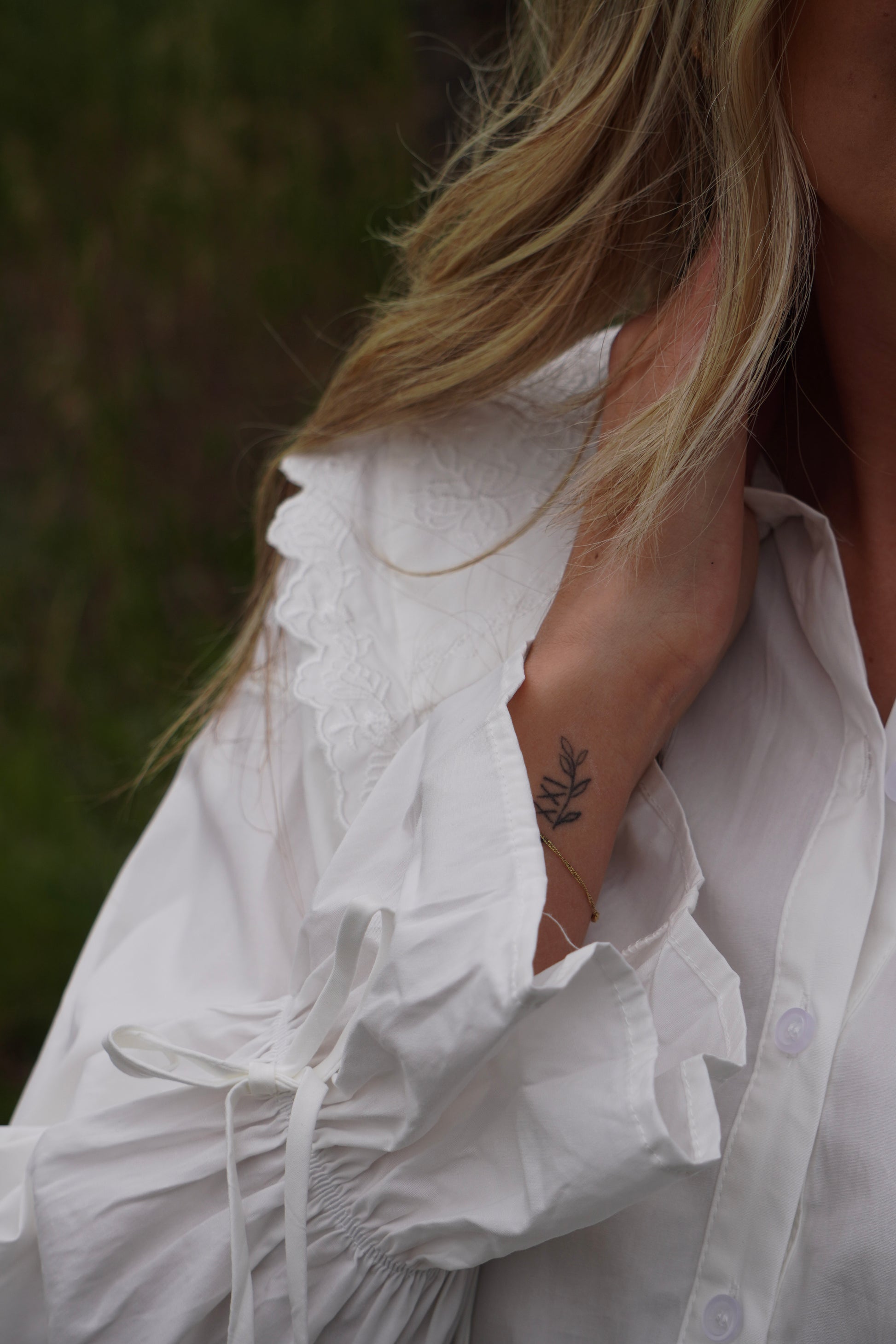 Scottie Buttondown Collar Blouse