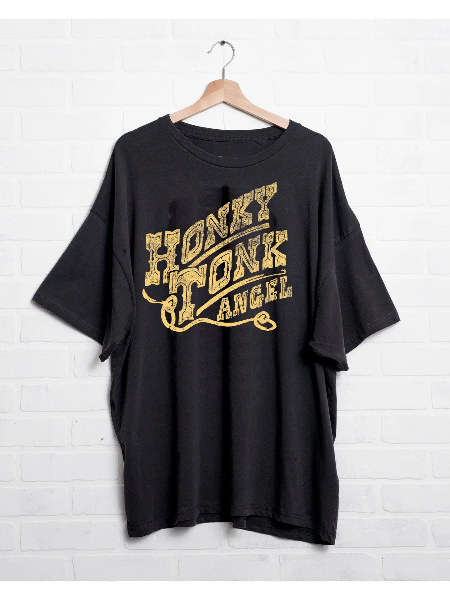 Honky Tonk Angel Oversized Tee