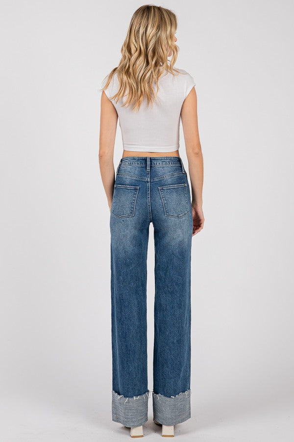 Kassie High Rise Straight Jean
