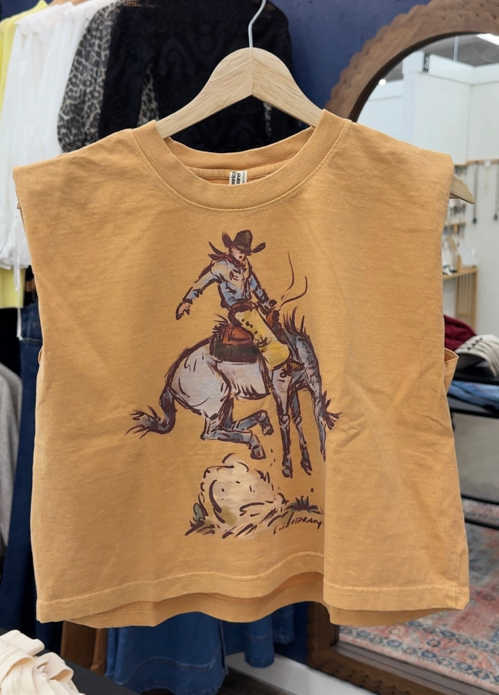 Riding High Muscle Tank