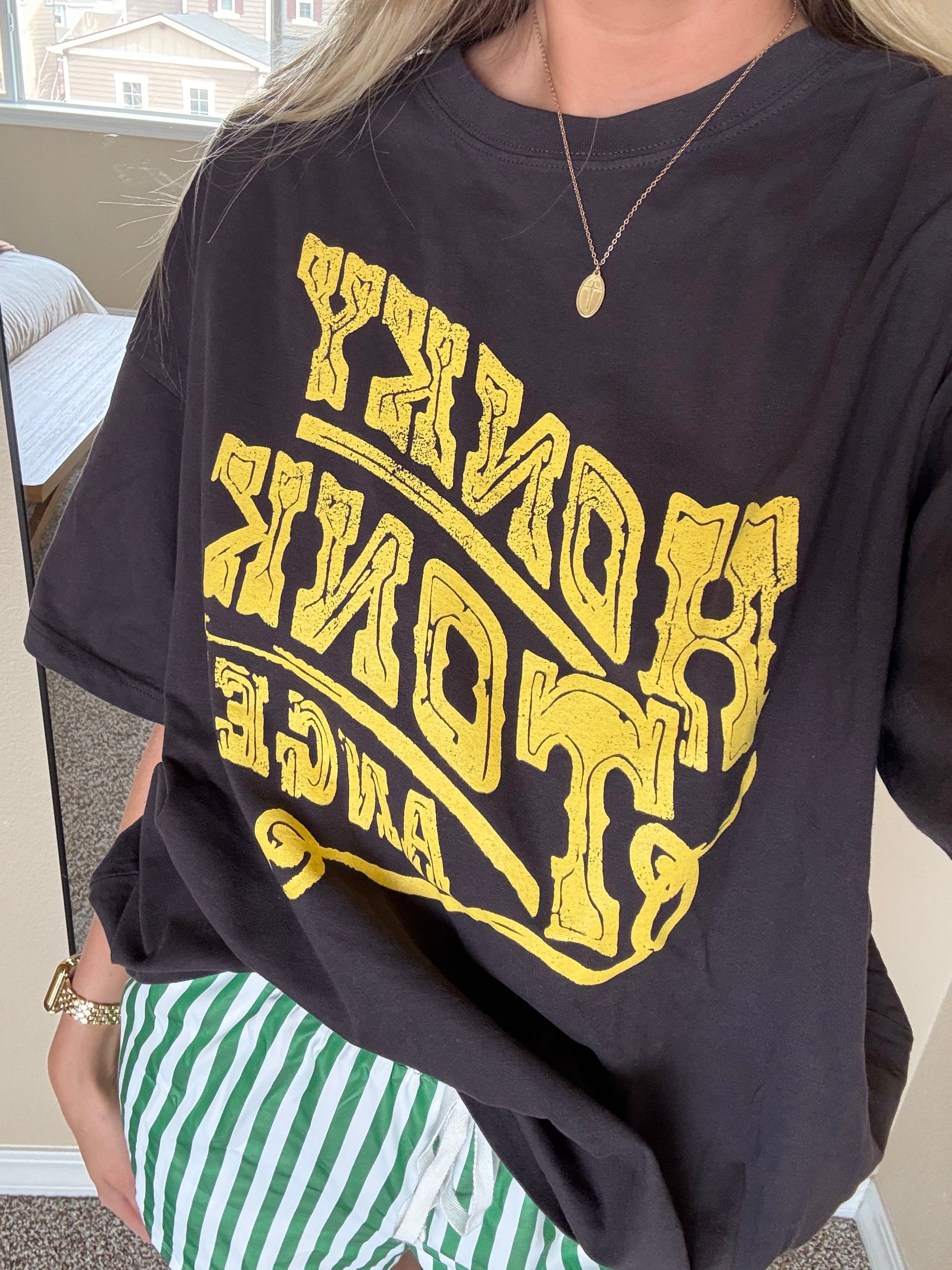 Honky Tonk Angel Oversized Tee