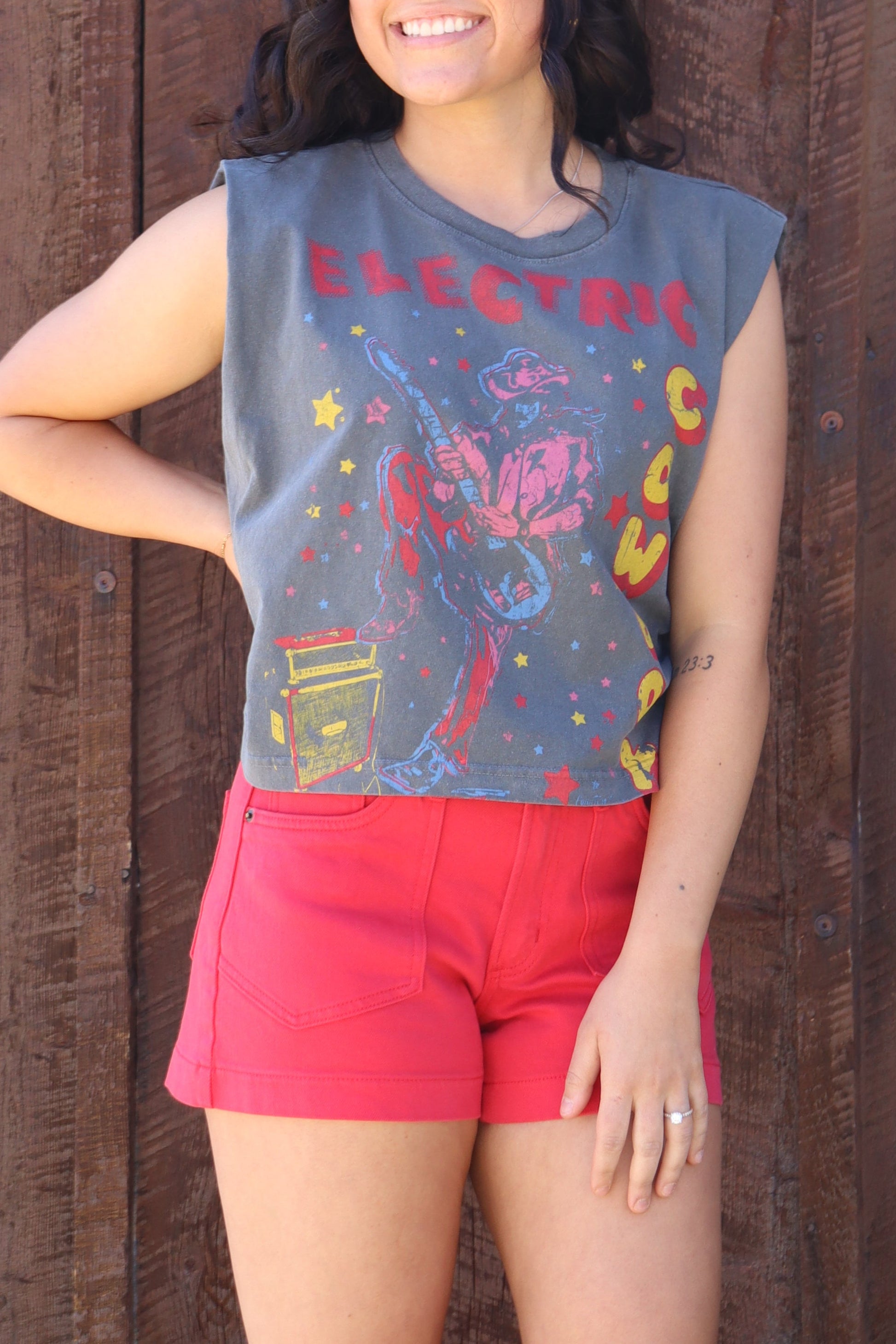 Electric Cowboy Muscle Tank