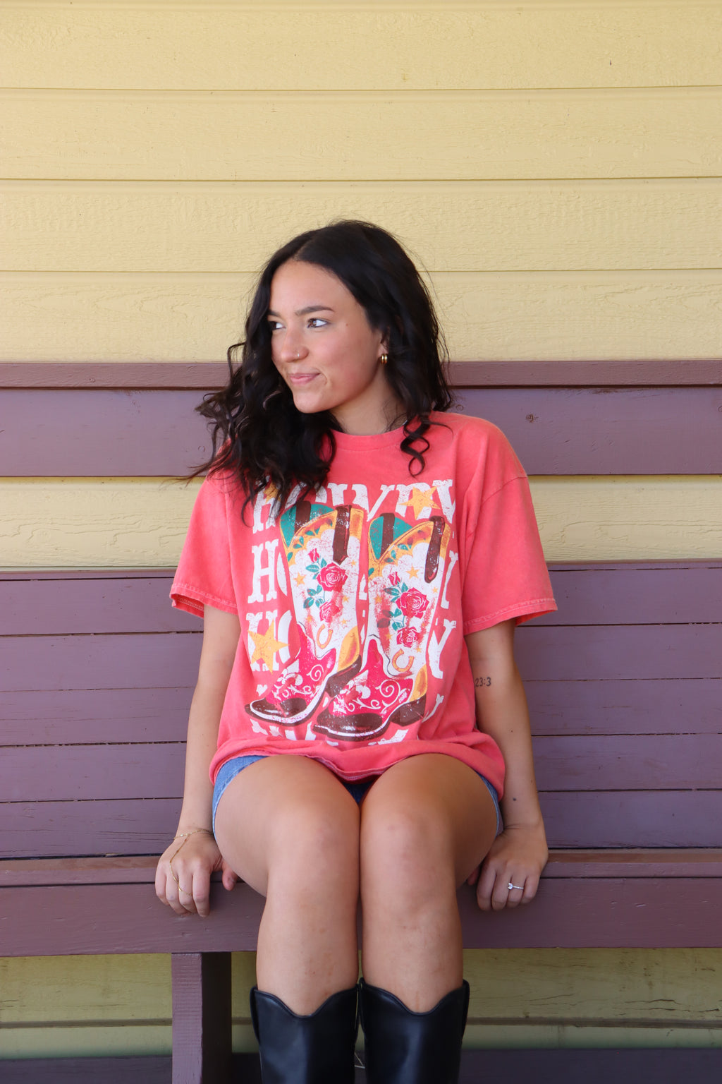 Howdy Boots Tee