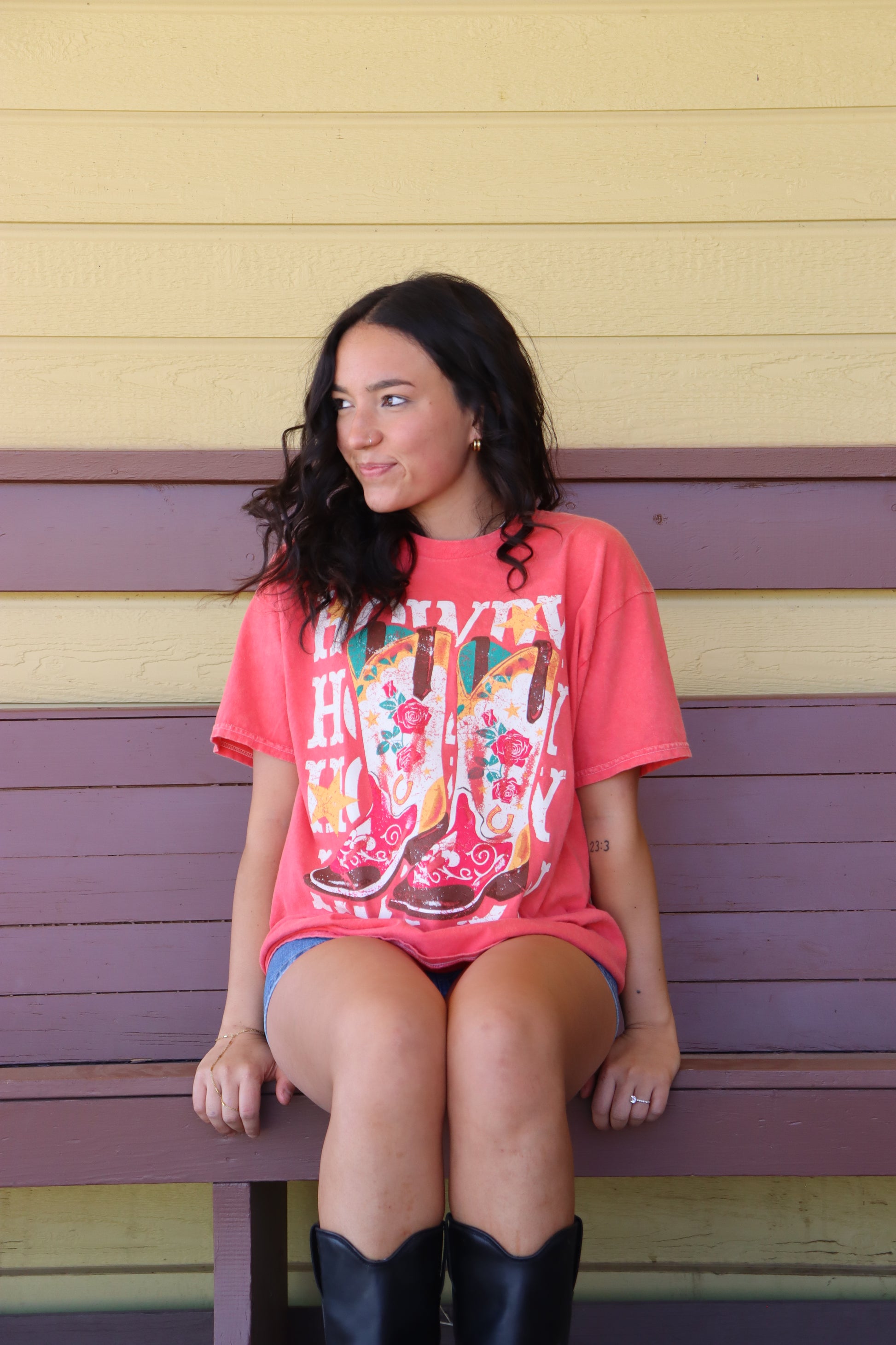 Howdy Boots Tee