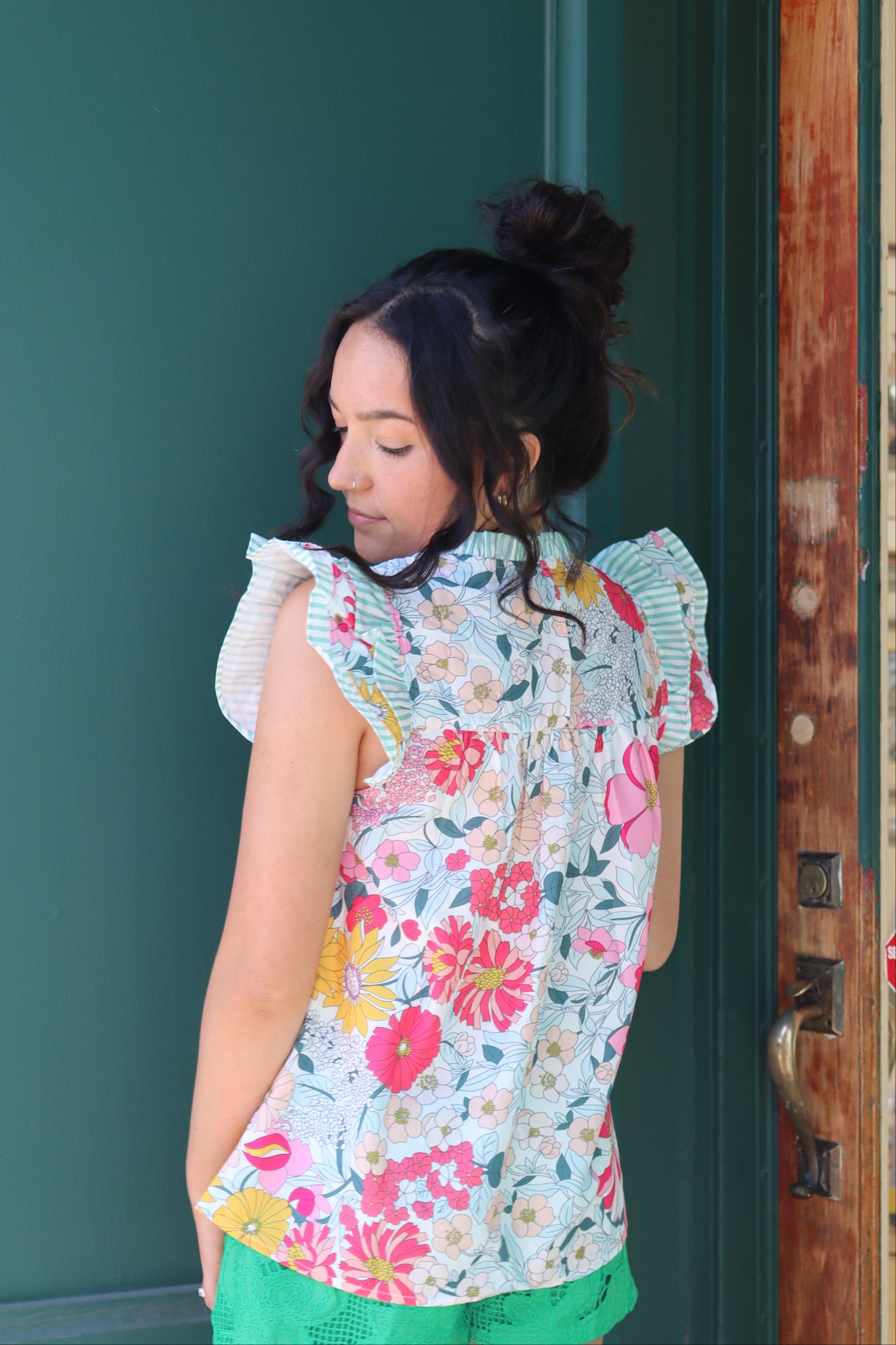 Quinn Ruffle Blouse