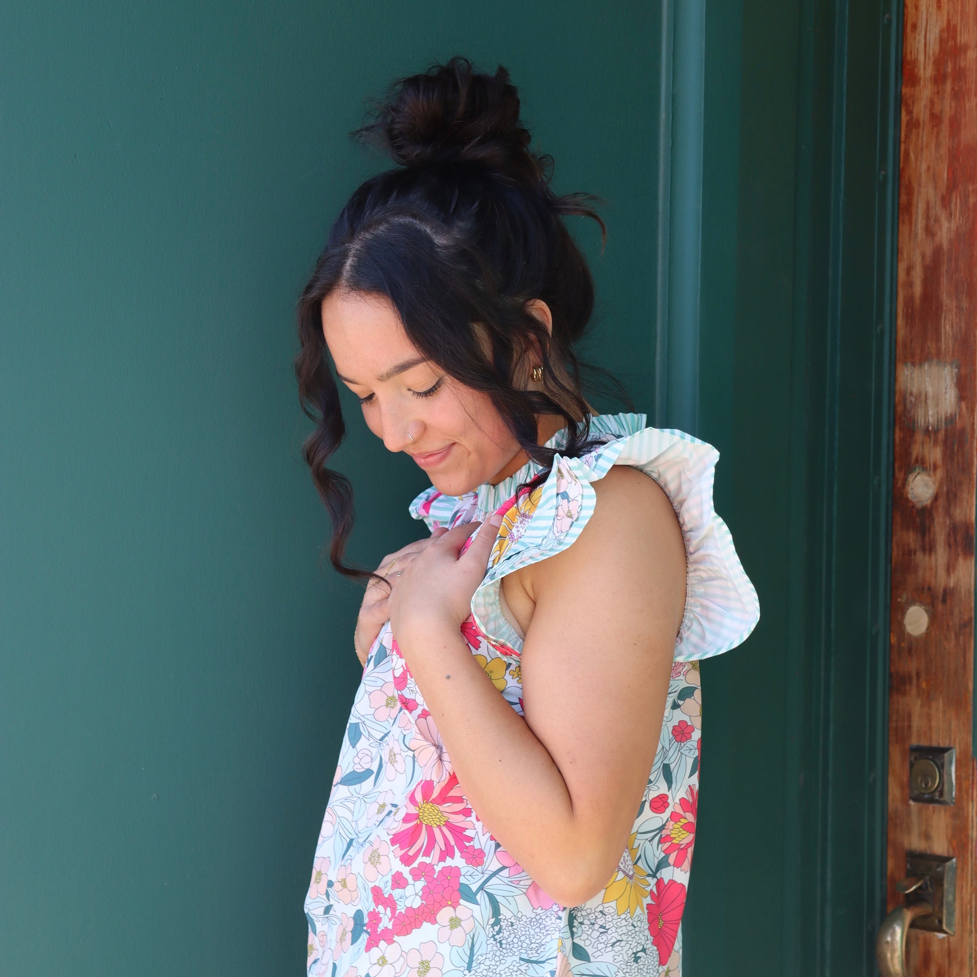 Quinn Ruffle Blouse