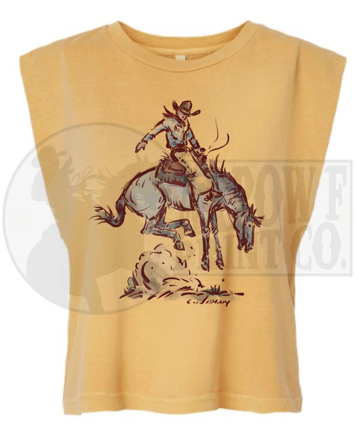 Riding High Muscle Tank