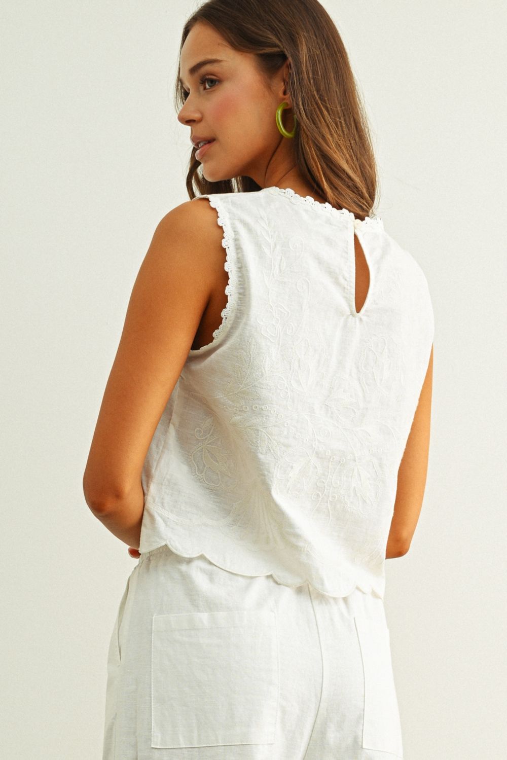 Charlie Embroidered Top