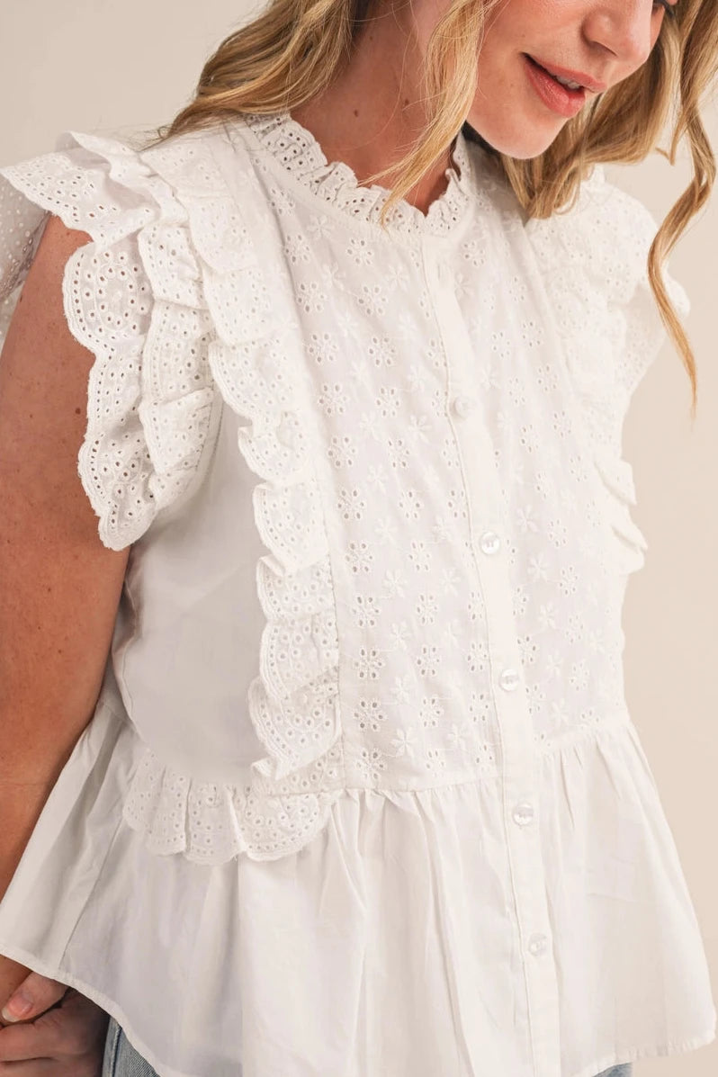 Lainey Peplum Top