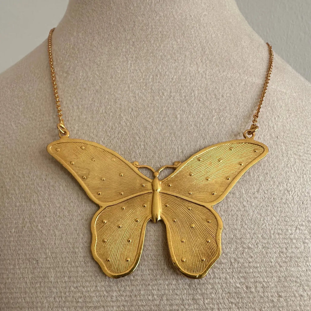 Butterfly Pendant Necklace